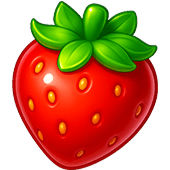 Red strawberry game icon