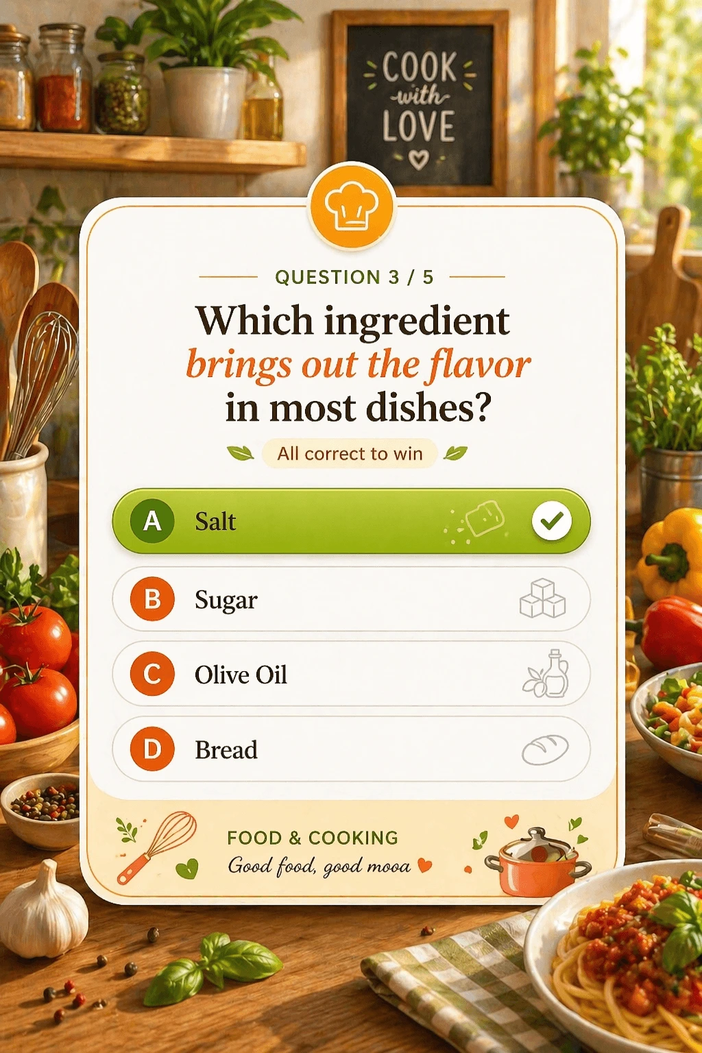 Branded food quiz