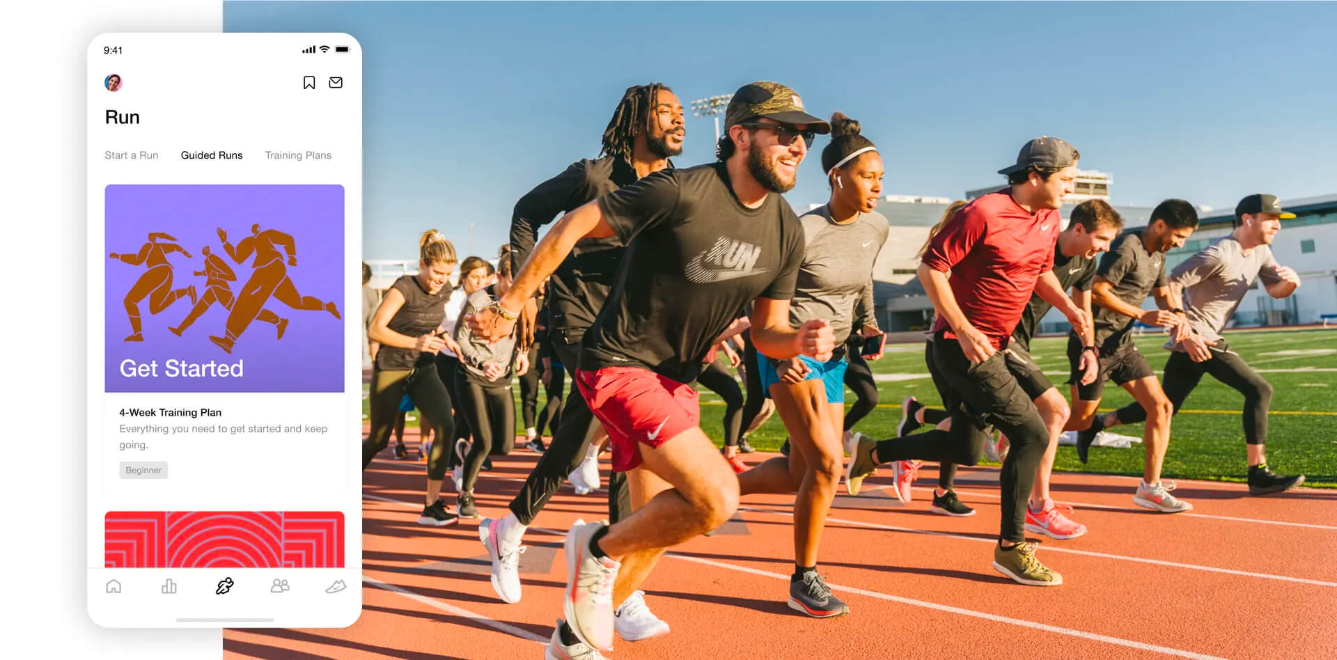 Nike’s gamified app Nike+ Run Club