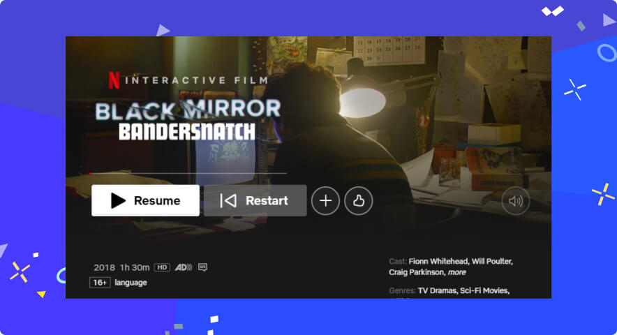 Black Mirror Bandersnatch - video streaming services trying gamification in a show