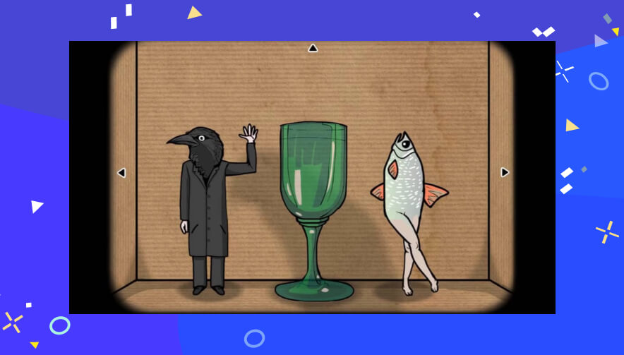 Screen of one of the Rusty Lake games