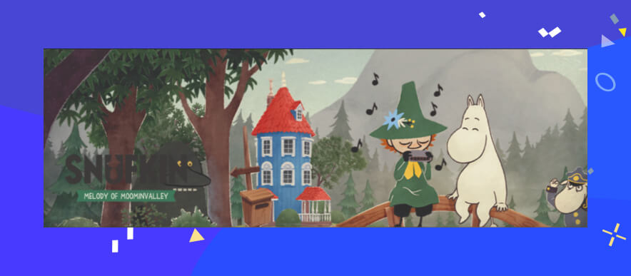 Snufkin Melody of Moominvalley