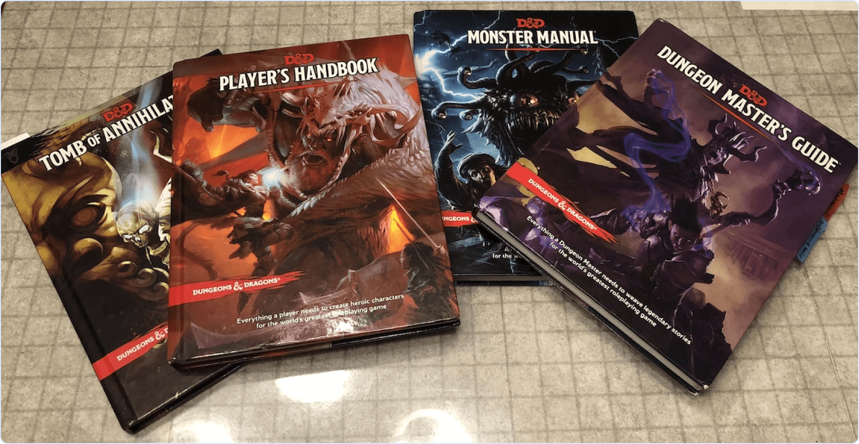 Dungeons and Dragons books