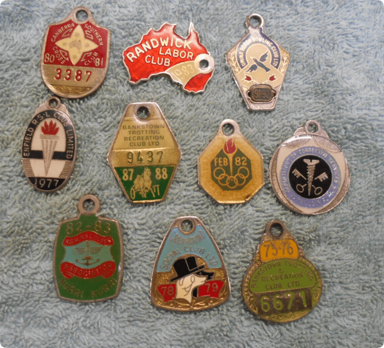 Club member badges
