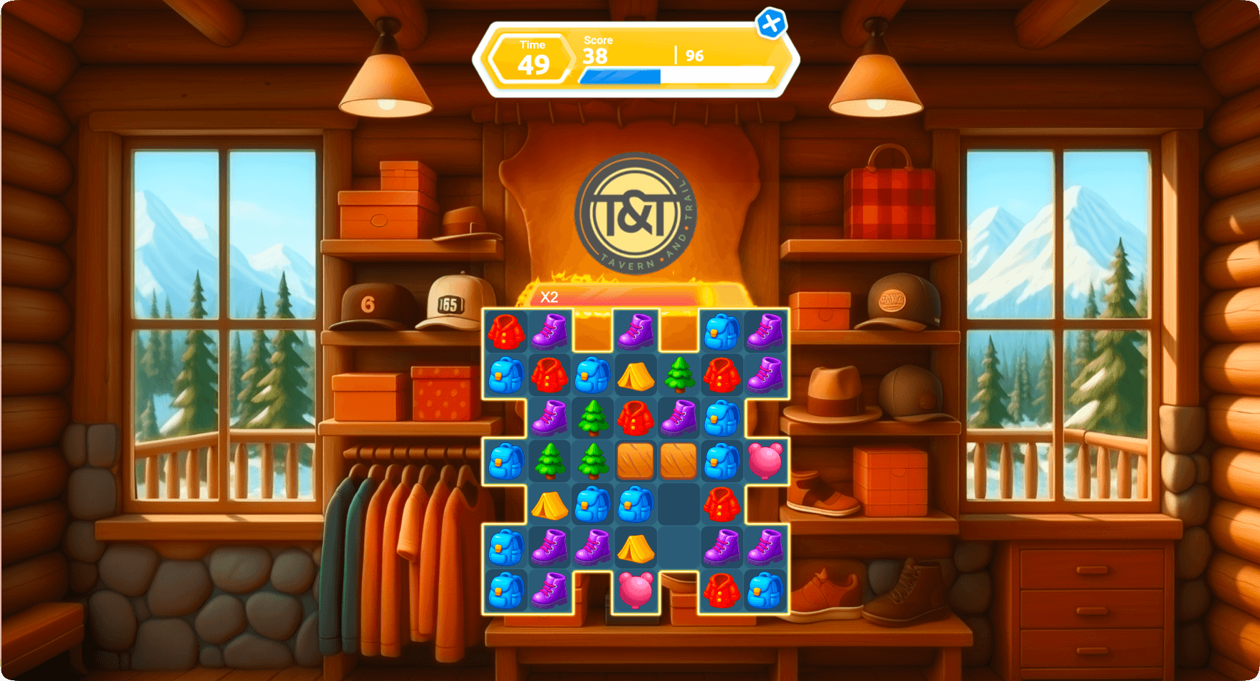 Tournament game on Winday for Tavern and Trail wear brand