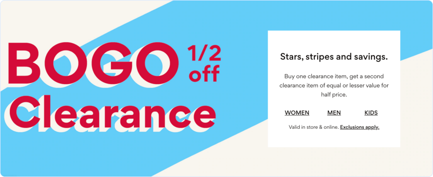 Famous Footwear Clearance - BOGO 50% OFF