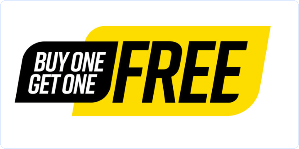 Buy One Get One (BOGO) Free