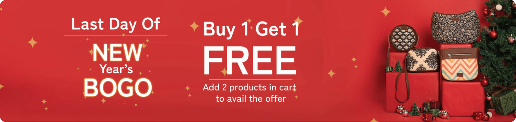 New Year's BOGO Promotion