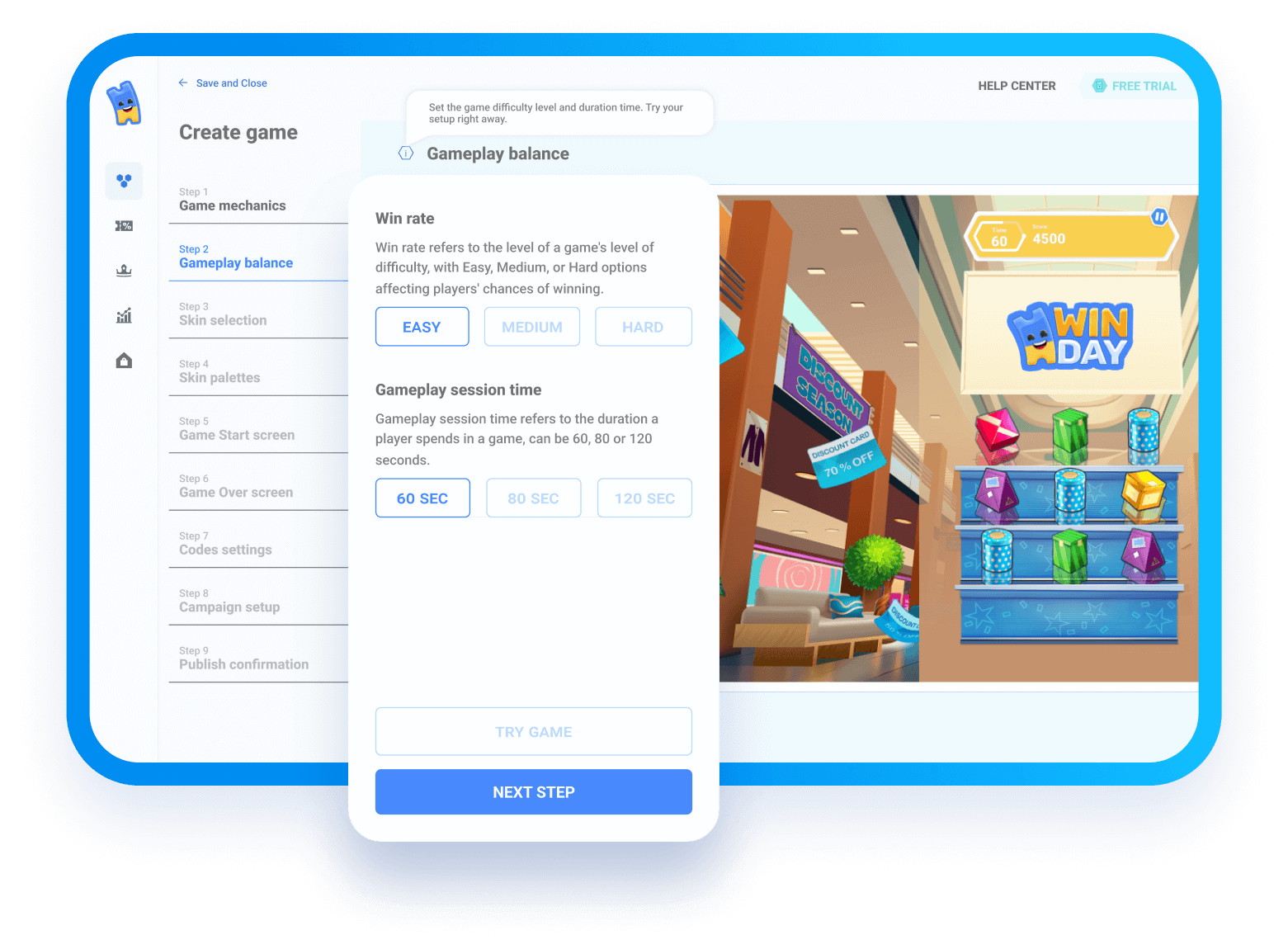 Create Branded Tournament with Winday