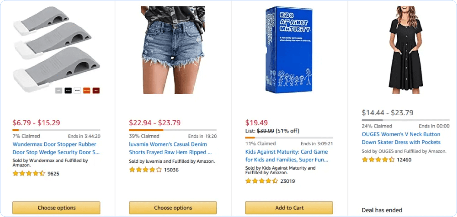  Limitet-time offers on Amazon