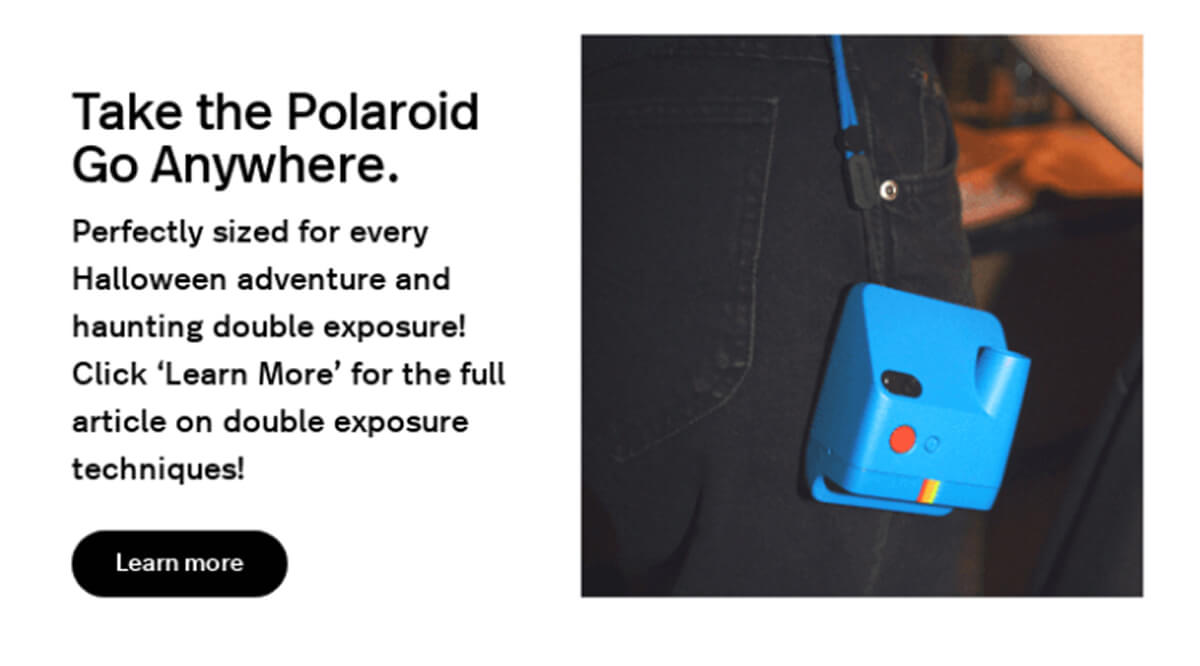 Polaroid's Halloween Campaign