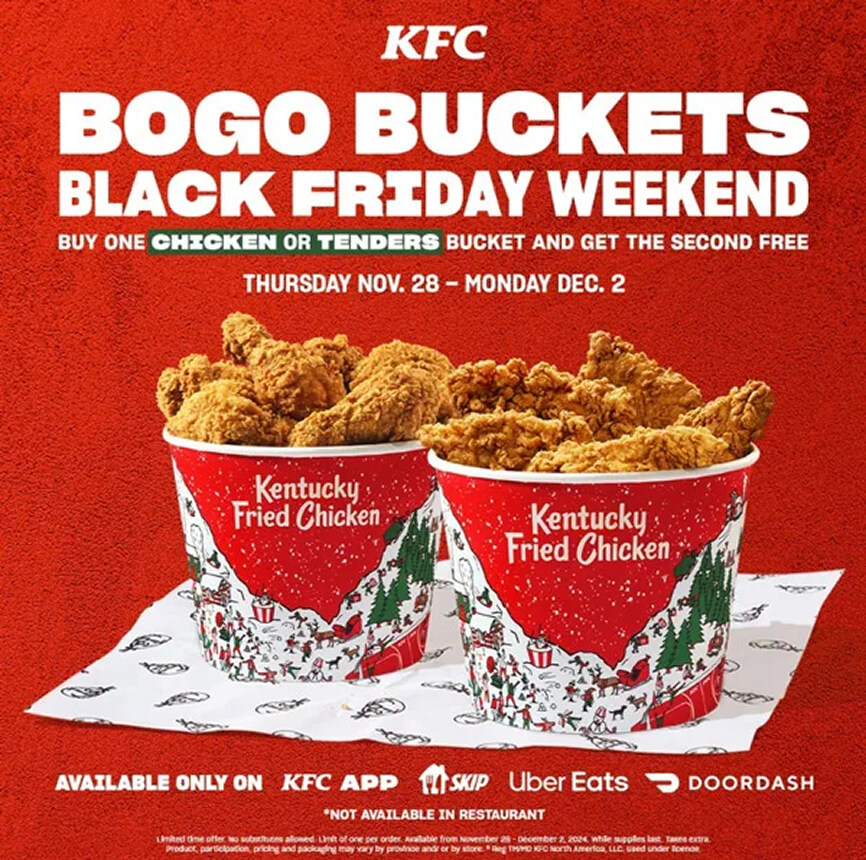 Classic KFC Marketing BOGO Offer