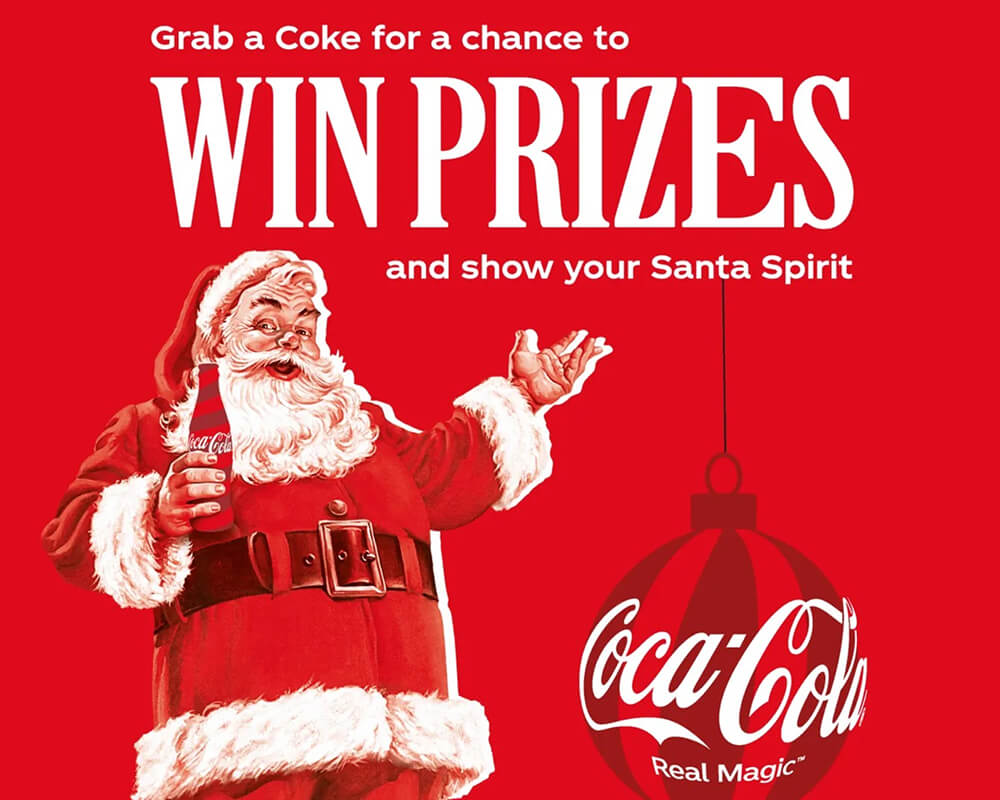 Coca-Cola Christmas Promotion in Great Britain
