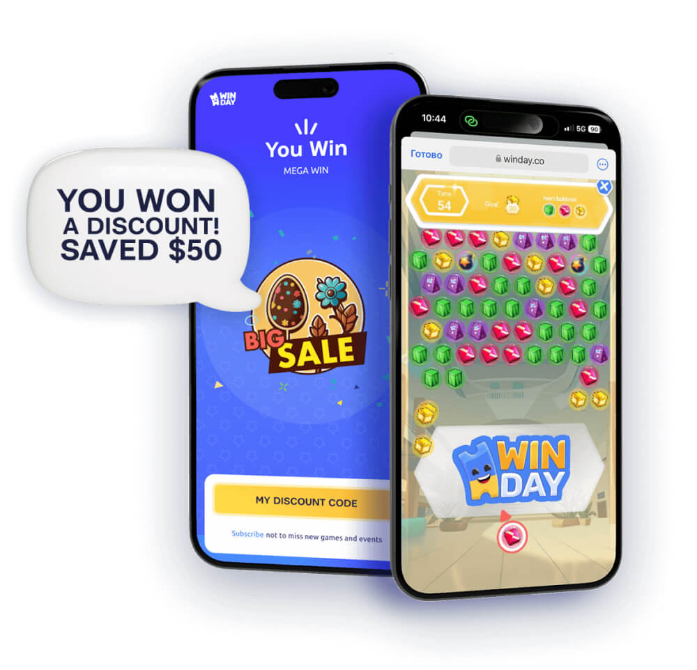 Personalized discount icon example on Winday
